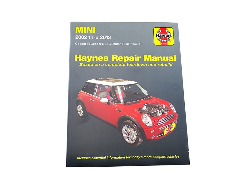 2013 Mini Cooper Repair Manual